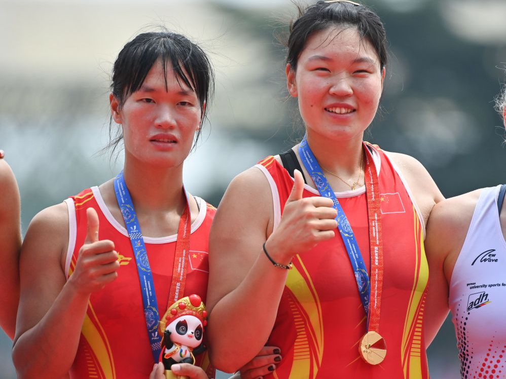 大运会赛艇项目收官 中国队收获4金2银4铜
