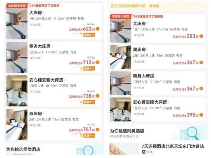 快捷酒店涨价，五星酒店看了都惭愧