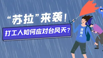 “苏拉”来袭！打工人如何应对台风天？ 