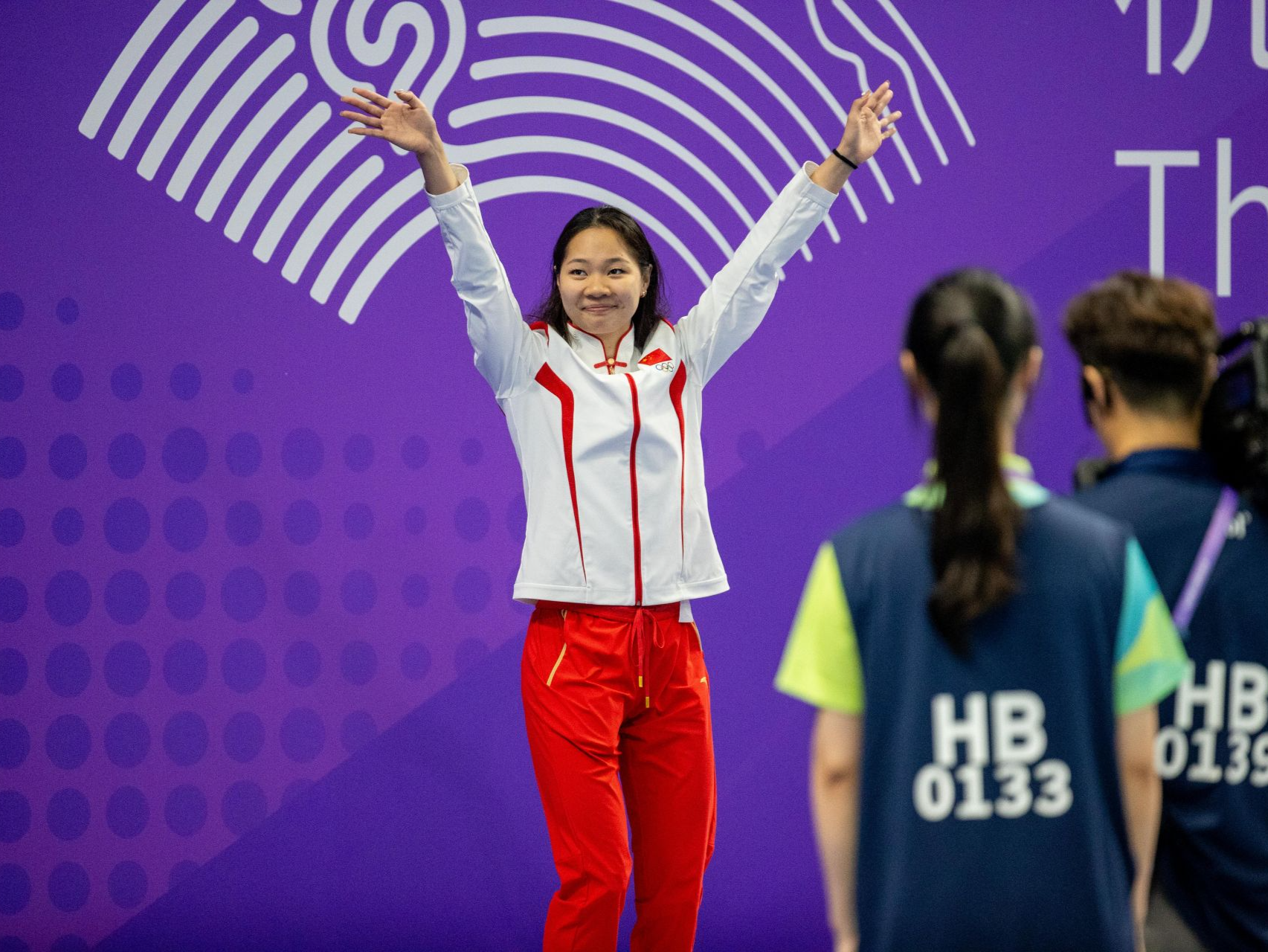 深圳选手俞李妍亚运会200米蝶泳摘银