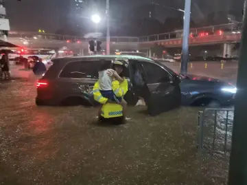 受强降雨影响不少车辆遭遇“泡水”！怎么办？这份手册帮到你→