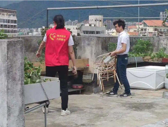 战“苏拉” | 盐田区梅沙街道办：24小时在岗在位在状态 深入排查风险隐患
