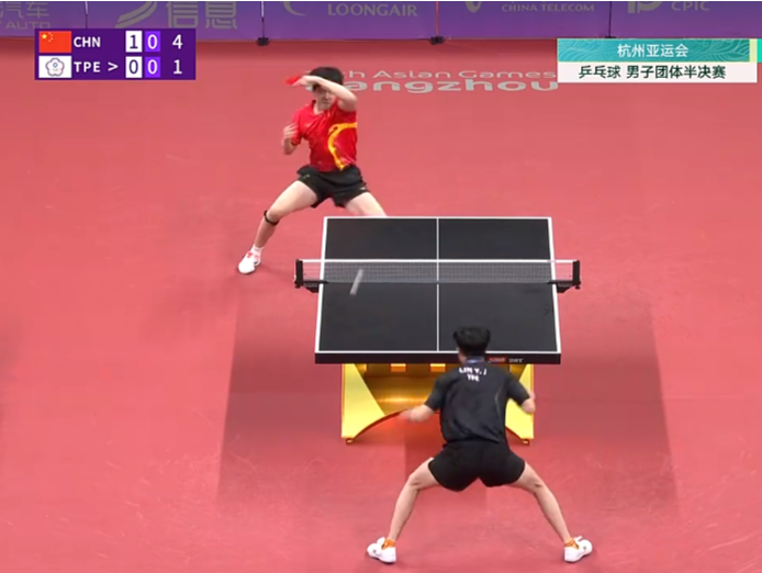 杭州亚运会乒乓球男团中国队晋级决赛