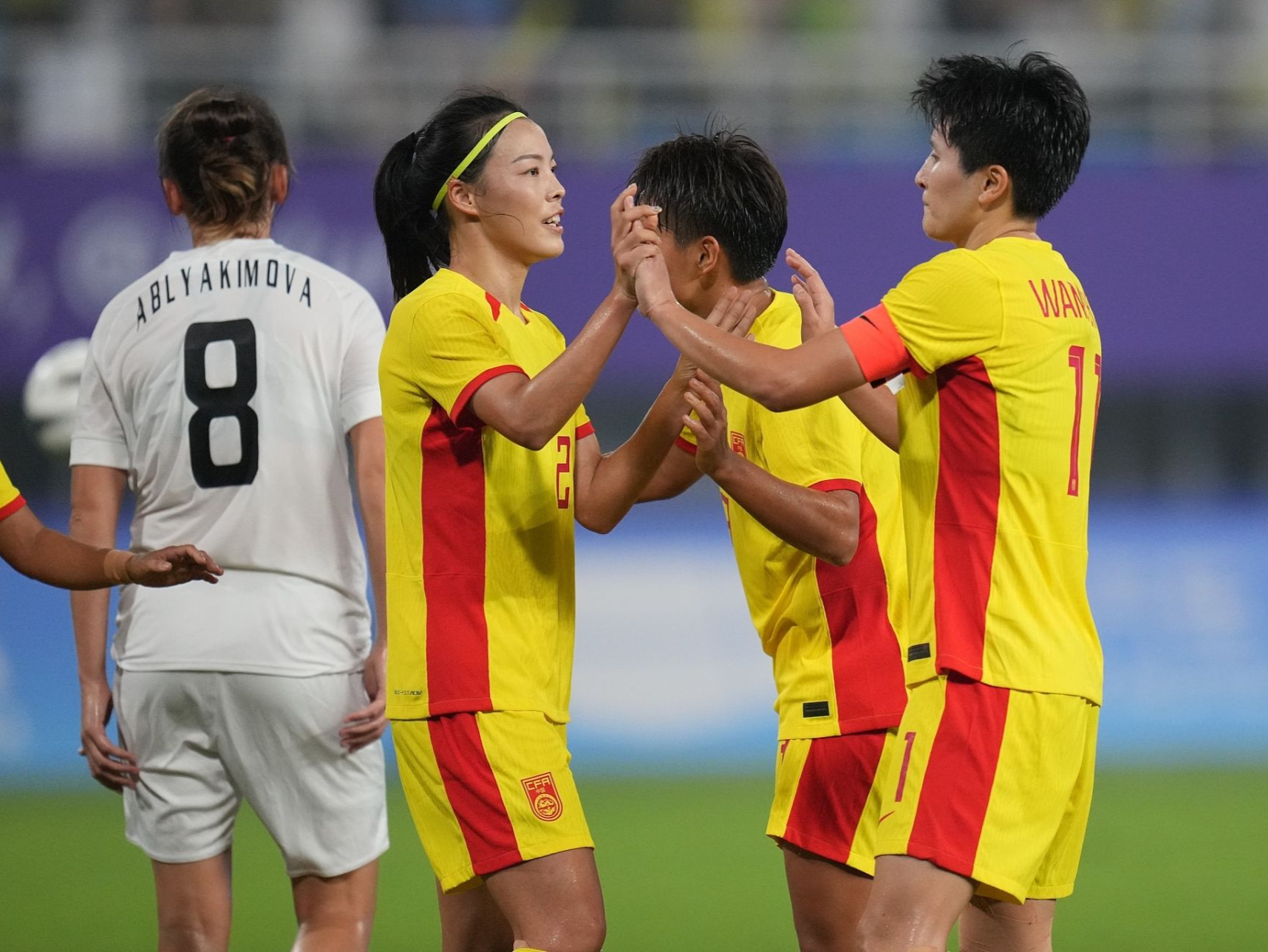 杭州亚运会中国女足两连胜 小组第一晋级淘汰赛