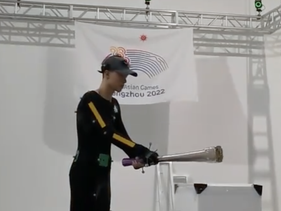 亚运会“数字火炬手”，原型是广州高一学生！