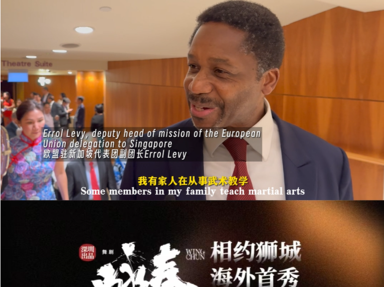 欧盟驻新加坡代表团副团长：“让人感到惊喜”