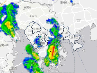 降雨云团靠近，深圳天气不稳定，15日暴雨风险高！熬过这场雨，就到太阳档期……
