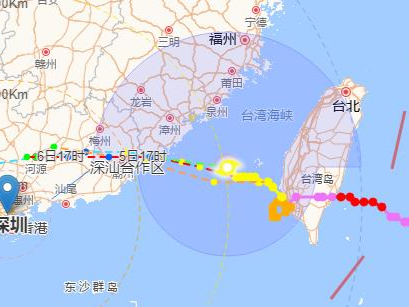 6-7日深圳有大雨到暴雨局部大暴雨