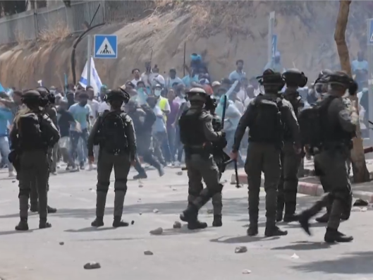 厄立特里亚难民与以色列警方发生冲突 上百人受伤
