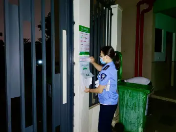 马田街道“红色小分格”网格员助力世界清洁地球日——“手”护地球，从我做起