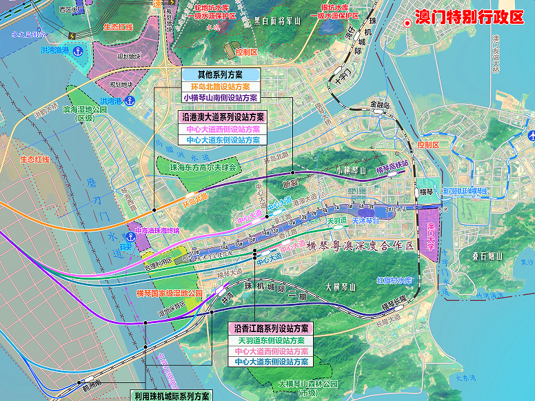 横琴高铁要来了，将与澳门无缝换乘