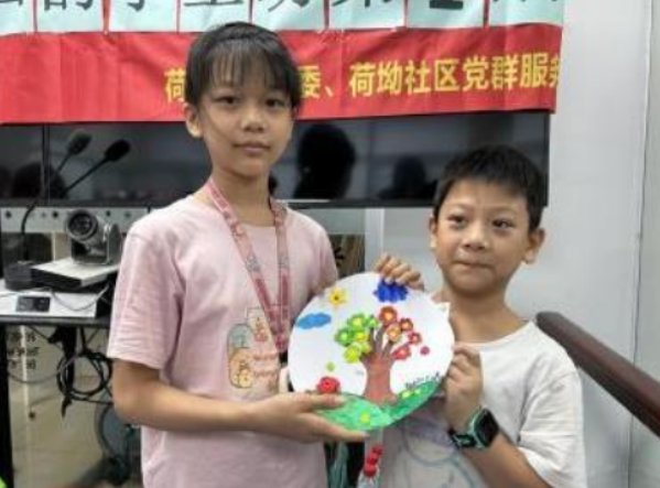 园山街道开启手工坊服务，托起儿童创意之路