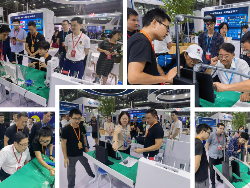 AI+教育全新体验！深圳教育装备博览会吸睛