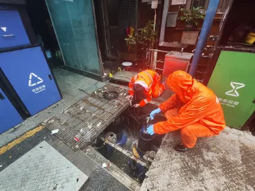 深圳环水集团及时启动应急响应，连续5小时奋战抢修旧墟村泵站