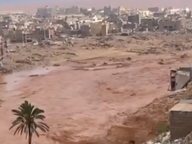 利比亚洪灾数千具遗体被埋葬 市长：遇难人数或升至2万