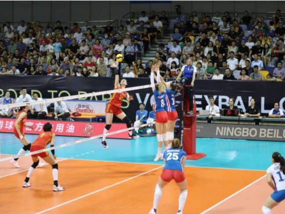 三连胜！中国女排奥运资格赛击败捷克队