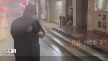 大鹏进入“苏拉”12级风圈，记者直击防御一线