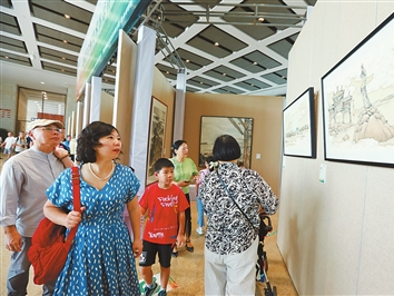全国美术名家作品珠海邀请展览开幕