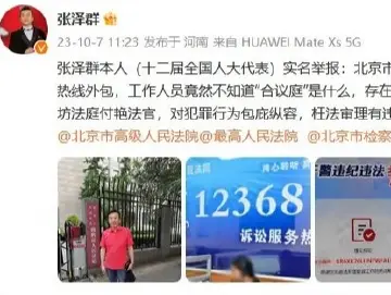 冲上热搜！央视主持人实名举报北京朝阳区法院