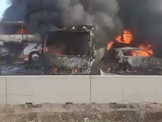 埃及布海拉省发生一起交通事故 致28死60伤