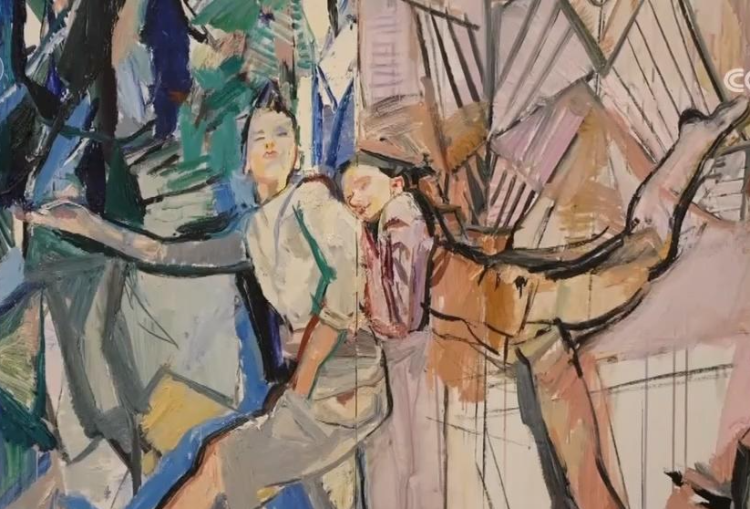 闫平“时间的观光者”油画展在苏州博物馆开展