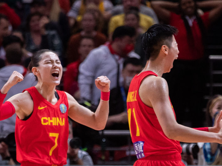 中国女篮大胜晋级亚运会四强