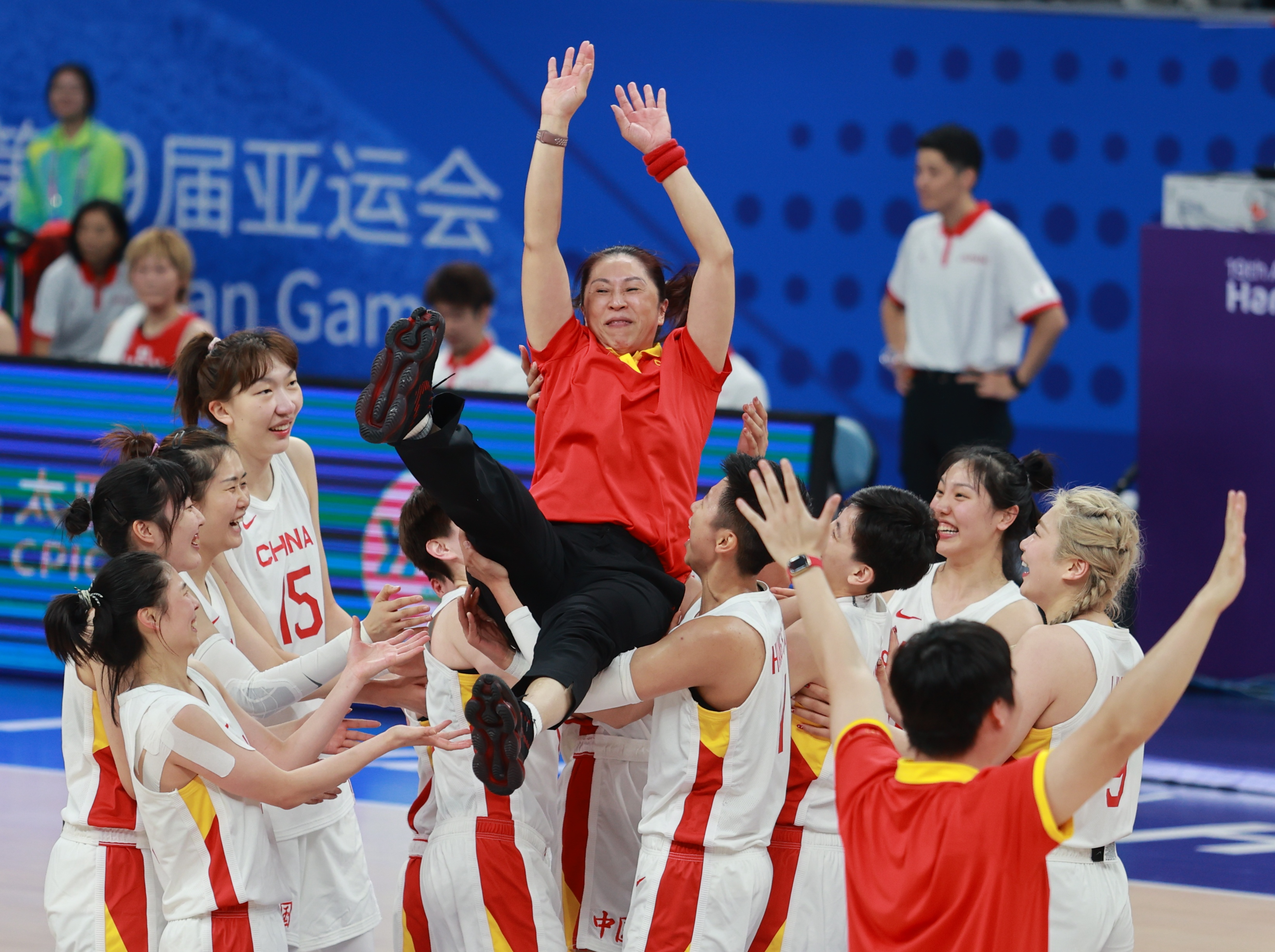 广东选手助中国女篮亚运夺金