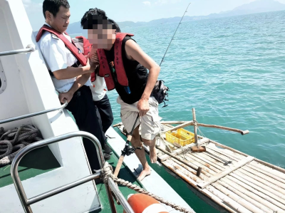 18分钟极速救援！盐田海事局成功救助1名海上遇险人员