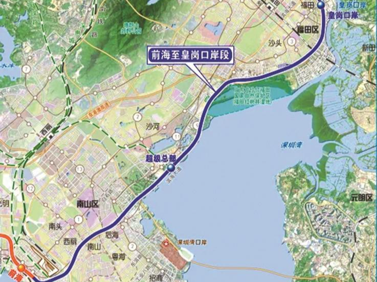 穗莞深城际、深惠城际进度刷新！前海至东莞惠州将建“1小时交通圈”