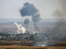 土耳其对叙利亚北部发动空袭