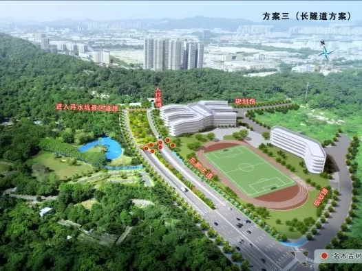 东鹏大道南延线隧道由“短”变“长”，计划2025年通车