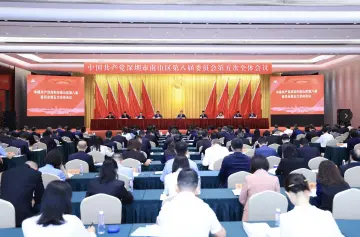 中共南山区委八届五次全会召开