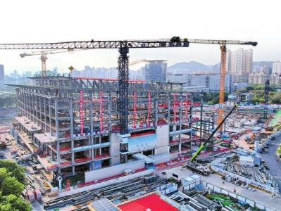 深圳国际交流中心项目建设步入快车道 “世界一流”城市会客厅将崛起香蜜湖
