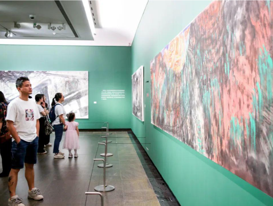 画以势胜、景由势生，“一元复始——罗一平水墨作品展”在广东美术馆开幕