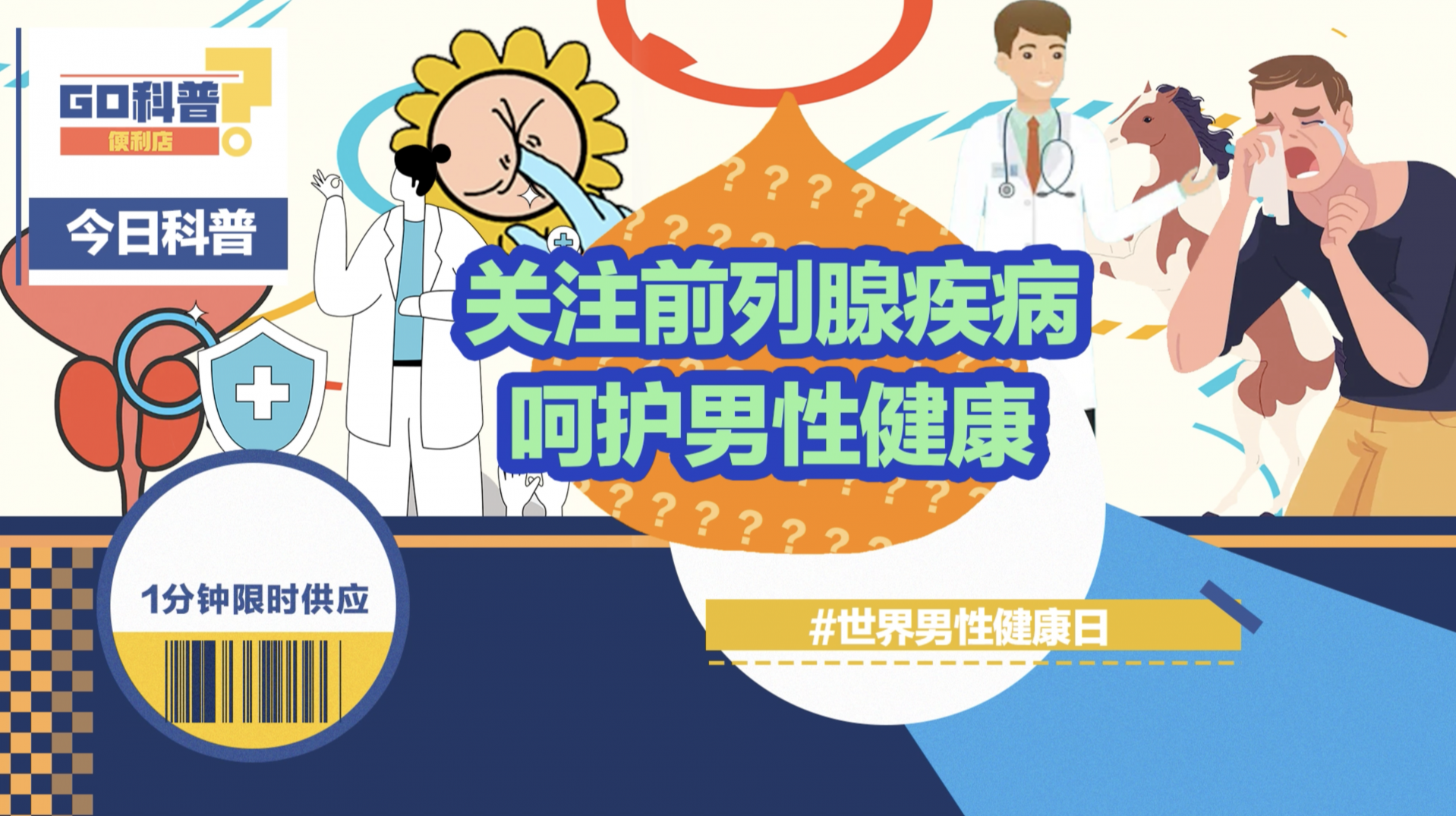 GO科普｜世界男性健康日，前列腺会随年龄变大
