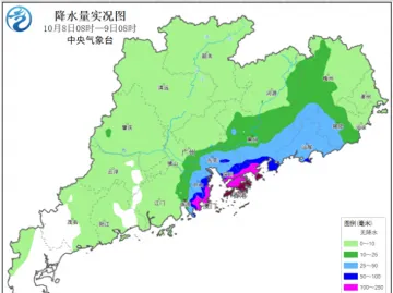 大湾区暴雨如注！台风“小犬”还将影响→