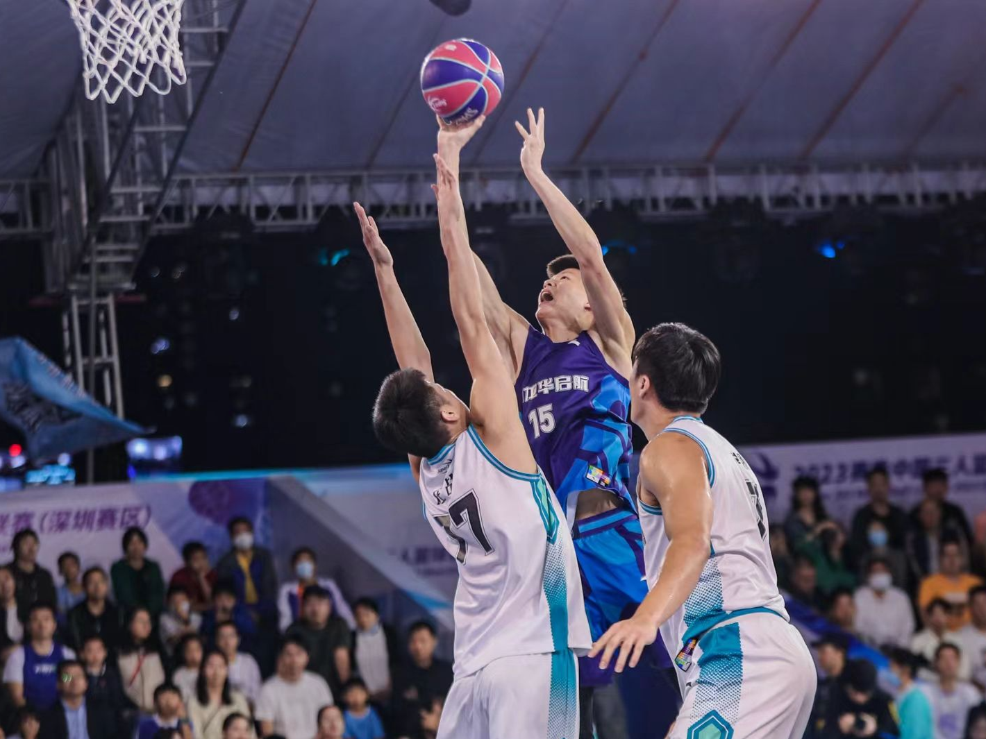 2023赛季中国男子三人篮球联赛（深圳赛区）正式开幕！  深圳世纪启航篮球俱乐部正式落户龙华