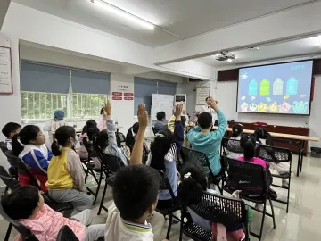 翠竹街道民新社区开展“爱眼护牙——小小医生”  科普体验活动