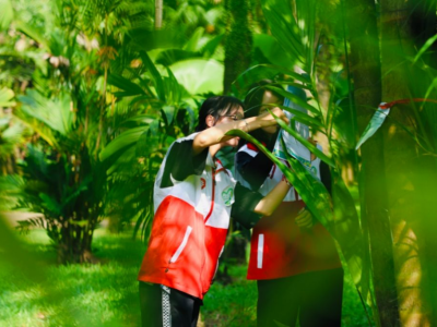 小长假期间，南粤青少年投身志愿服务为广东护绿添彩