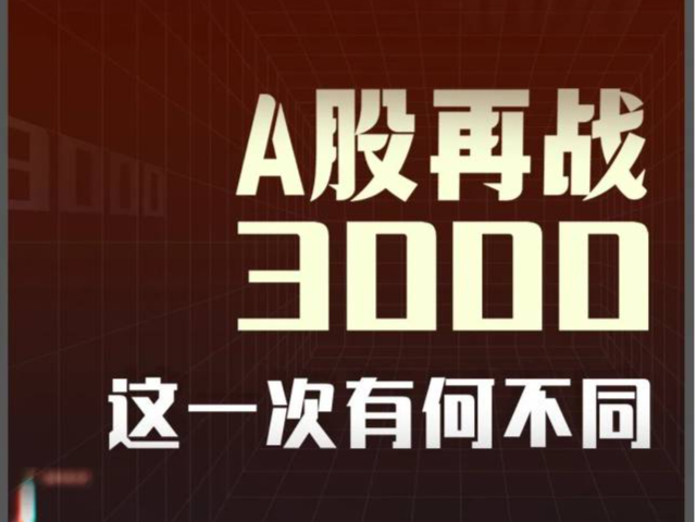 A股再战3000点，这一次有何不同？