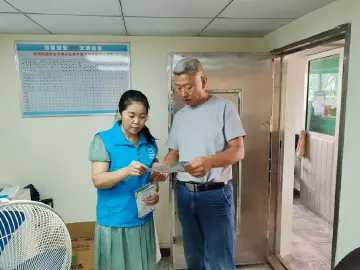 中英街管理局开展禁毒宣传进物业活动