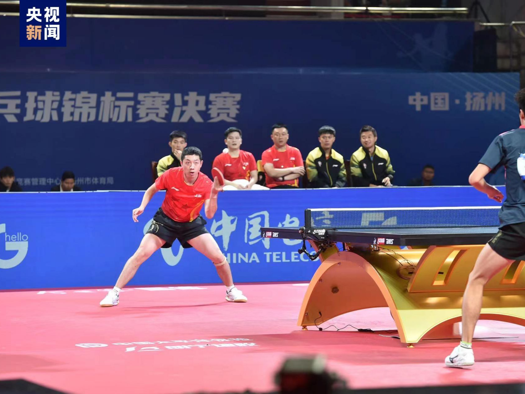 上海队卫冕乒乓球全锦赛男团冠军