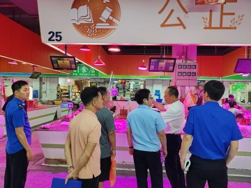 新湖街道推进农贸市场整治，让“菜篮子”拎得更舒心