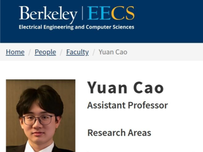 从深圳走出的“95后天才”曹原入职加州大学伯克利分校，将担任助理教授