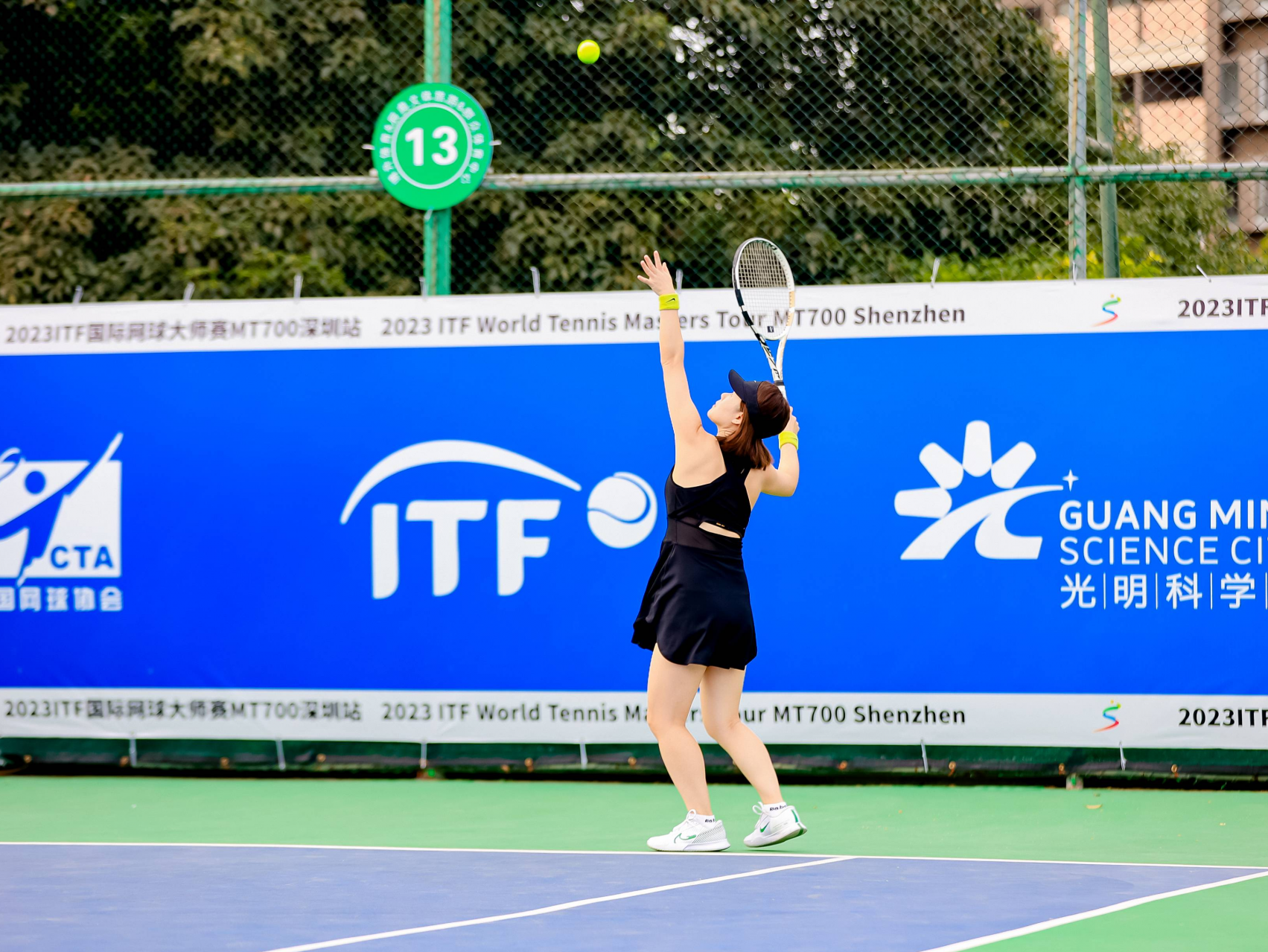 ITF国际网球大师赛MT700深圳站开赛