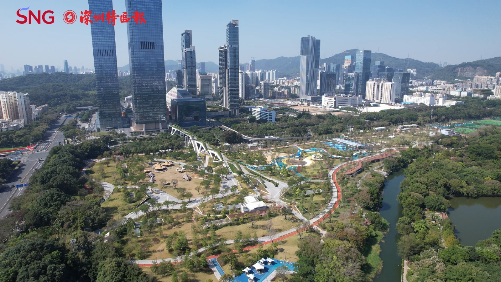 运动打卡宝藏地点，福田区笔架山体育公园正式开园！