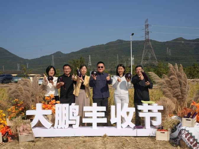 首届“大鹏丰收节”在华大大鹏农业基地举办