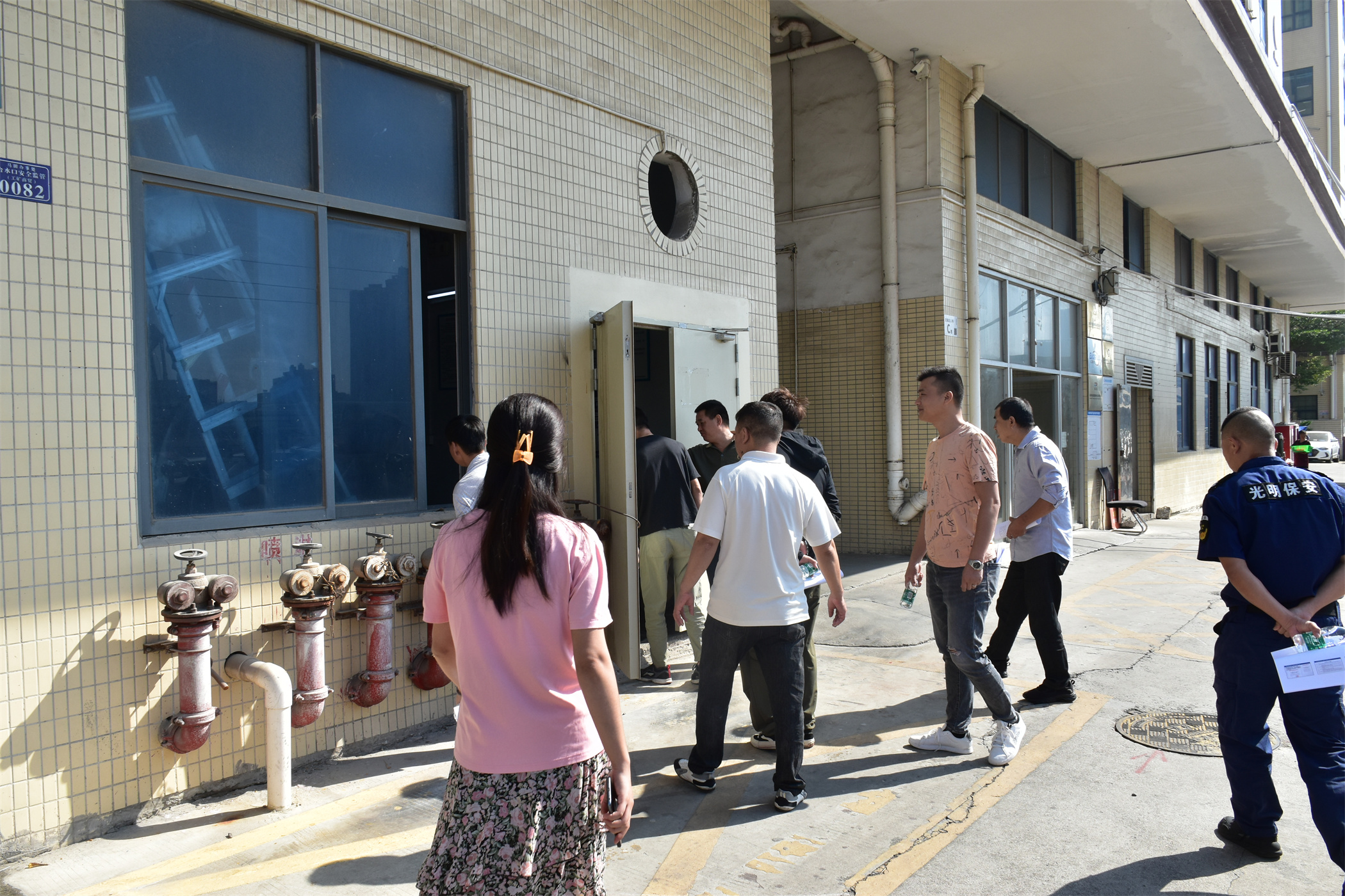 马田街道组织召开村级示范工业园创建观摩交流会