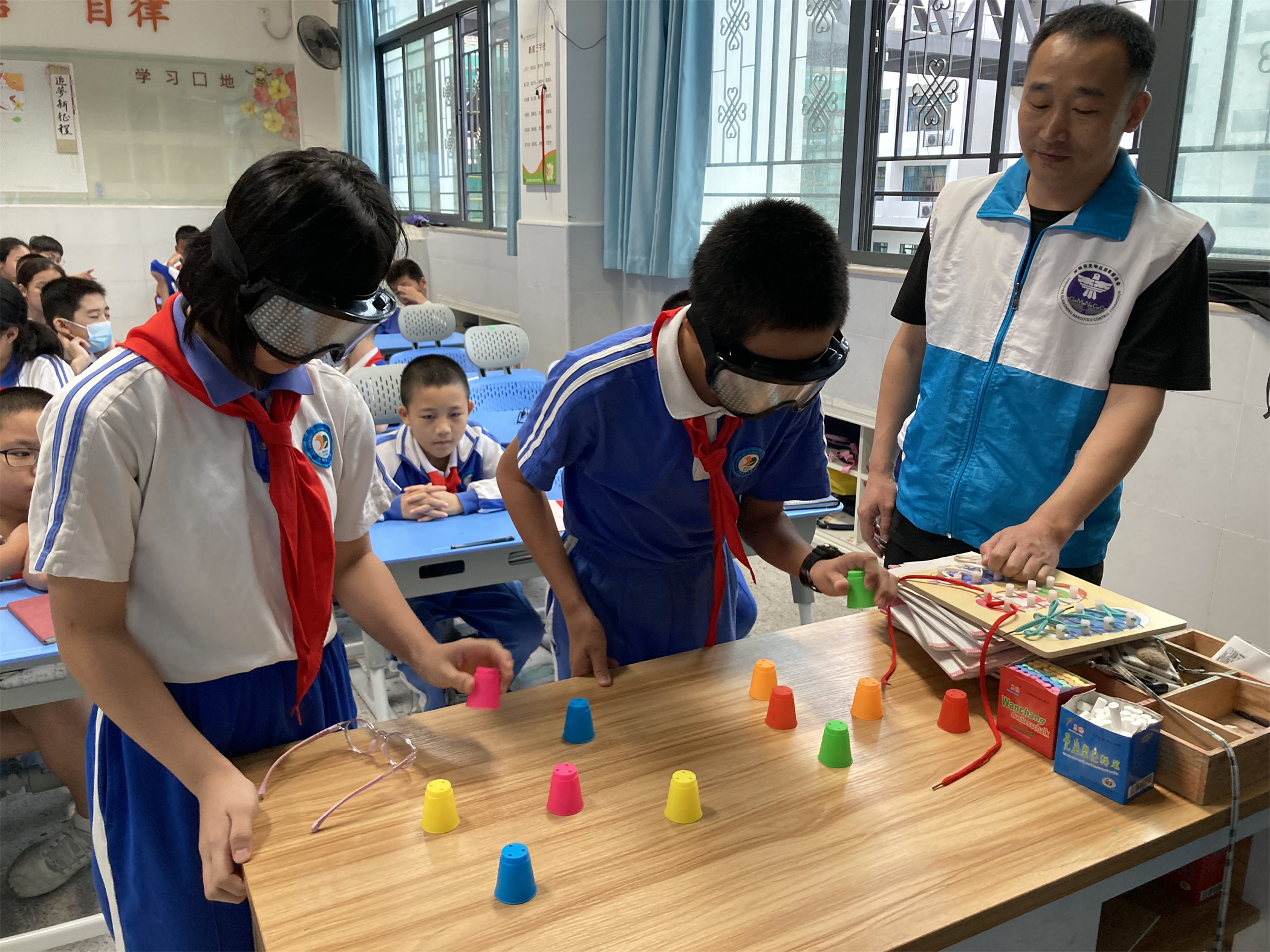 （光明）向毒品Say No！公明街道为青少年开展禁毒宣传活动