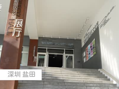 晶视频 | “观深圳文脉航拍影像展”走进盐田文化馆